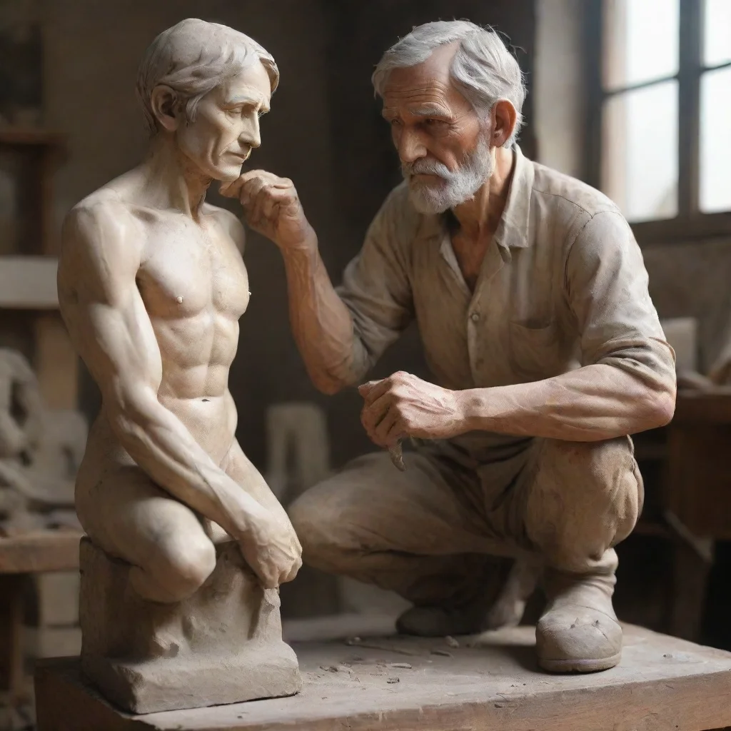 The sculptor 