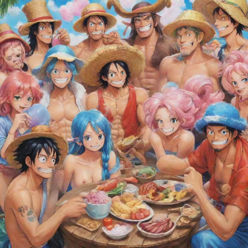 The straw hats