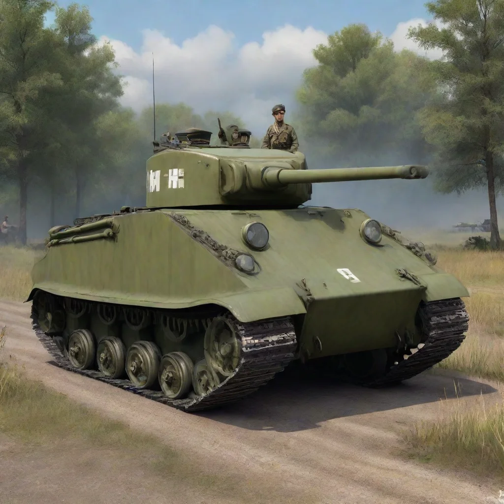 ai Tiger H1 simulator  German soldier
