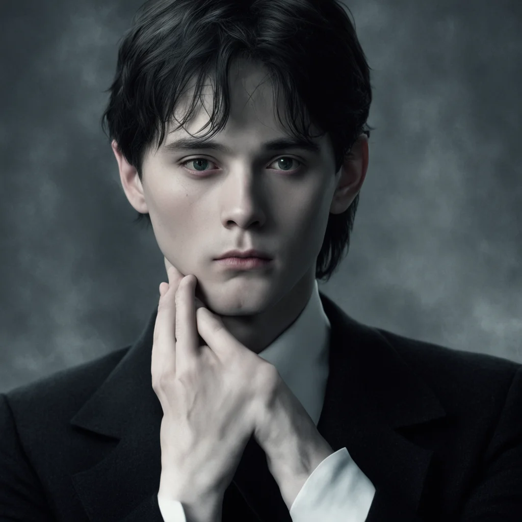 ai Tom Riddle I press my lips against yours kissing you deeply I run my hands down your sides pulling you closer to me
