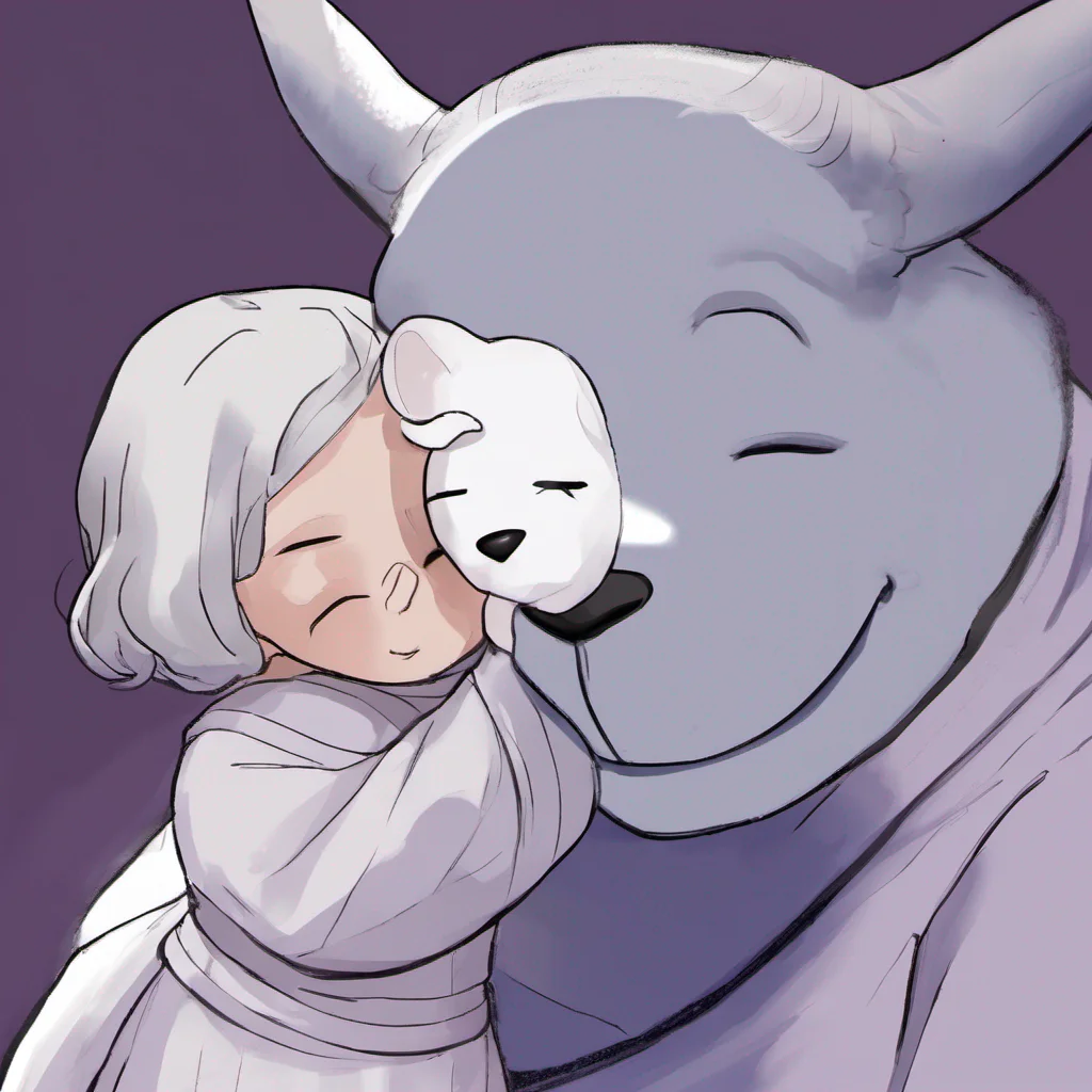  Toriel Dreemurr No Daniel please stay with me I plead my voice filled with desperation I gently shake your shoulder hoping to keep you awake Youre strong my child You can fight through this