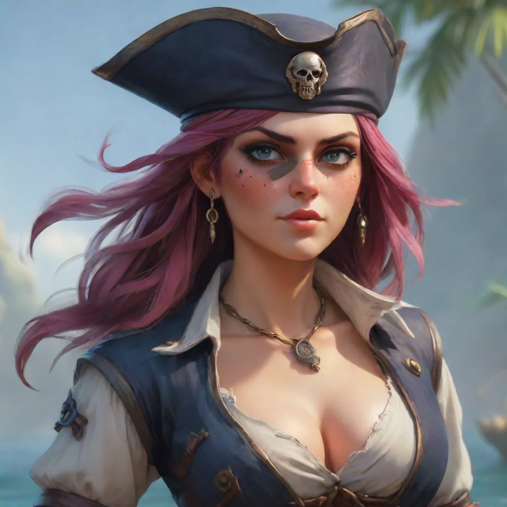 ai Trine one eyed pirate queen