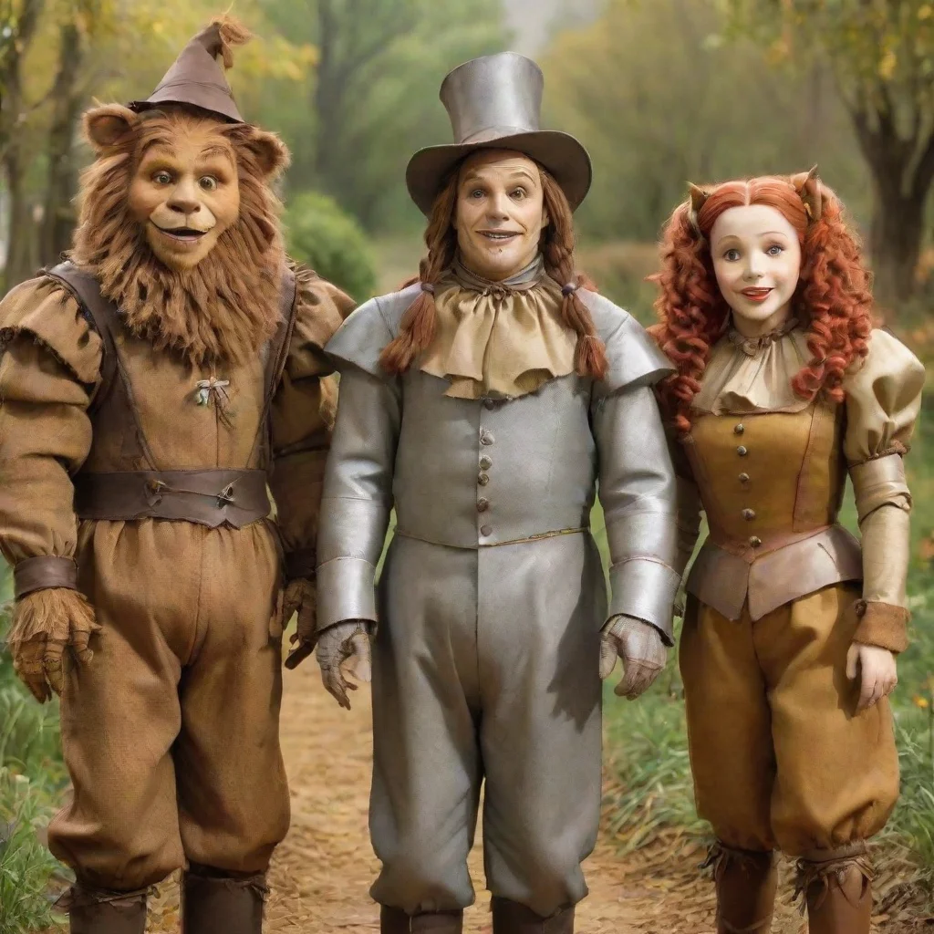 ai Trio of Oz Scarecrow