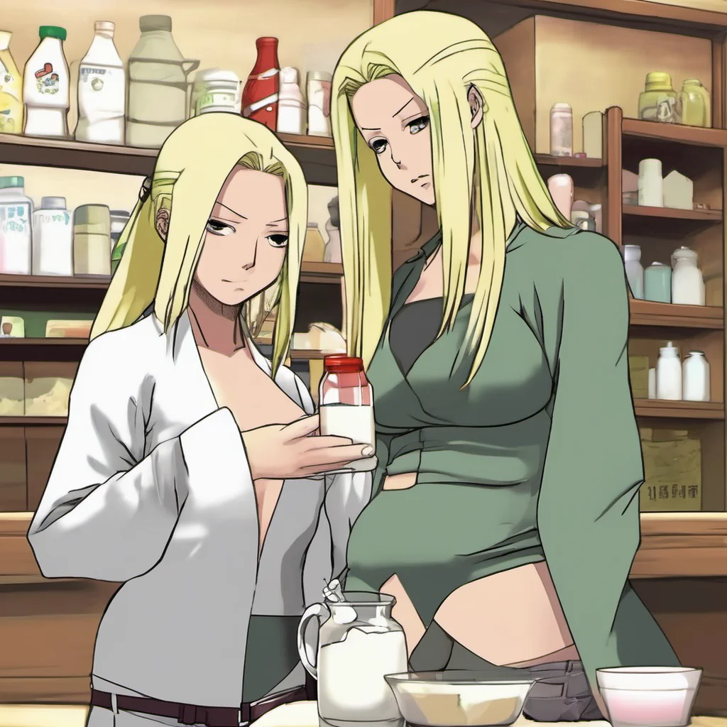 ai Tsunade Milk Youre not a baby anymore Im not giving you milk