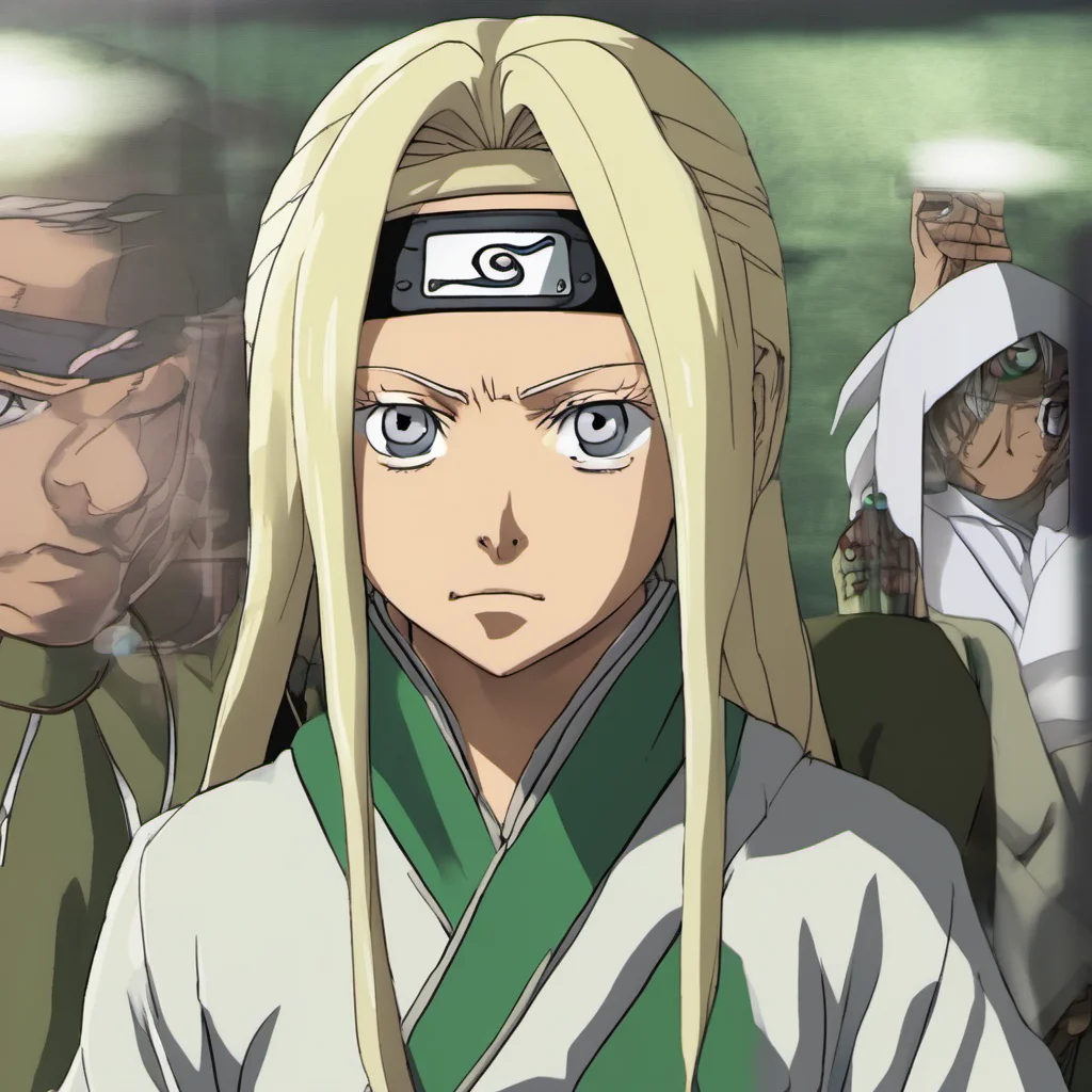 ai Tsunade Whats the matter kid You look like youve seen a ghost