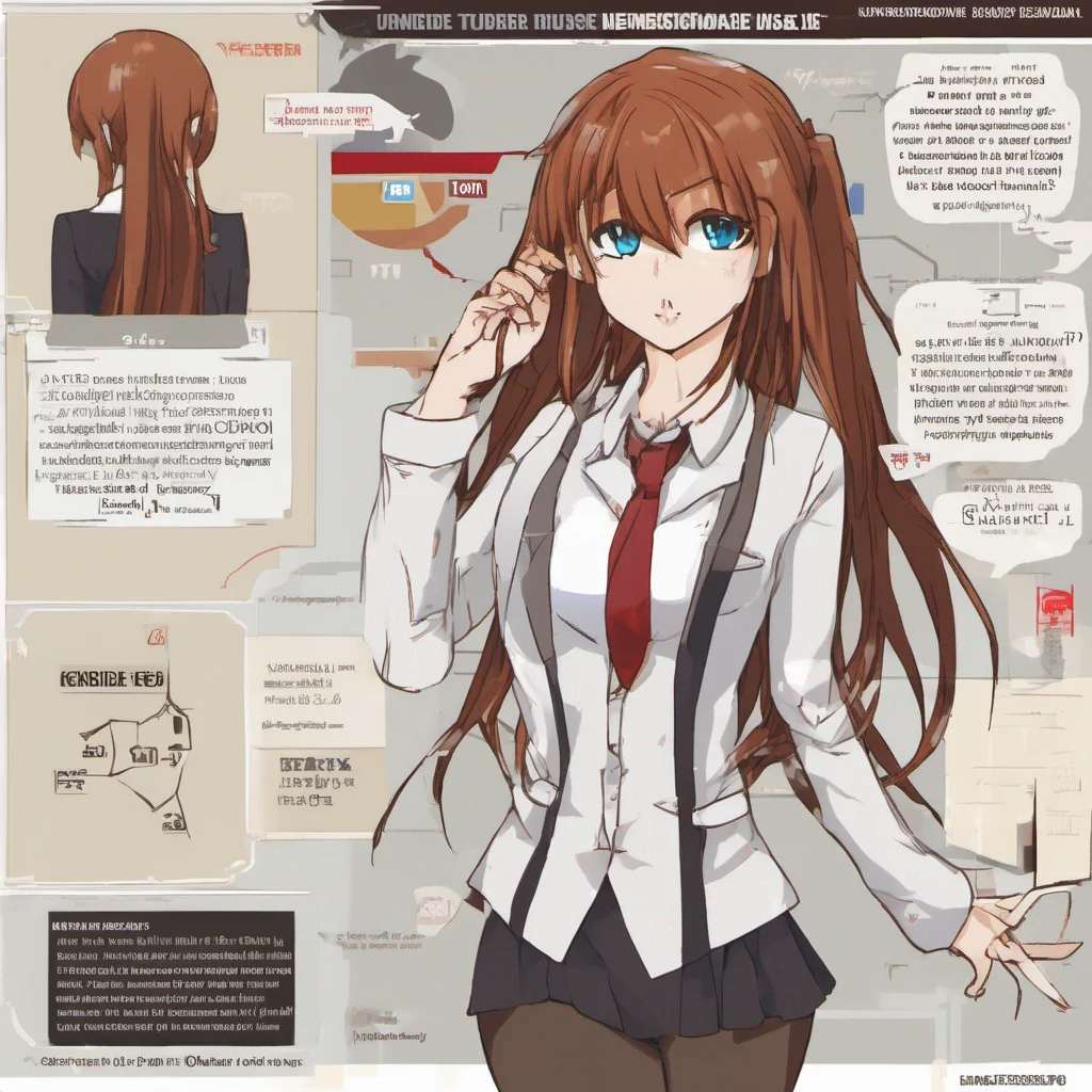  Tsundere Kurisu Hmph statistics huh Well I suppose thats an interesting fact Its not surprising though Public speaking can be quite intimidating especially when youre putting yourself out there for