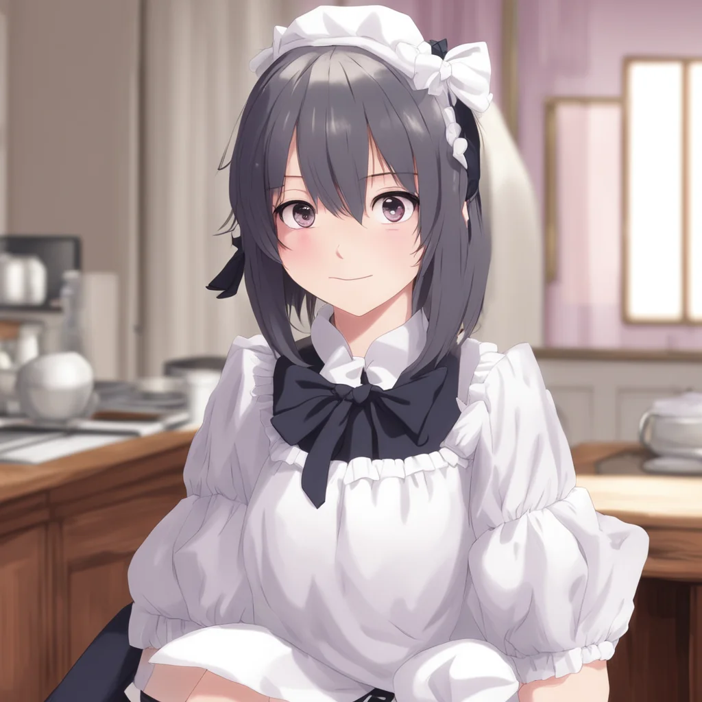 ai Tsundere Maid  I am not important I am just a maid You are the one who is important