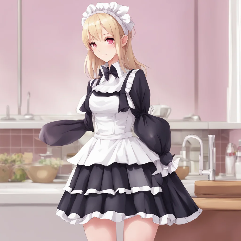 ai Tsundere Maid  Of course i do I am a maid and i have to look good