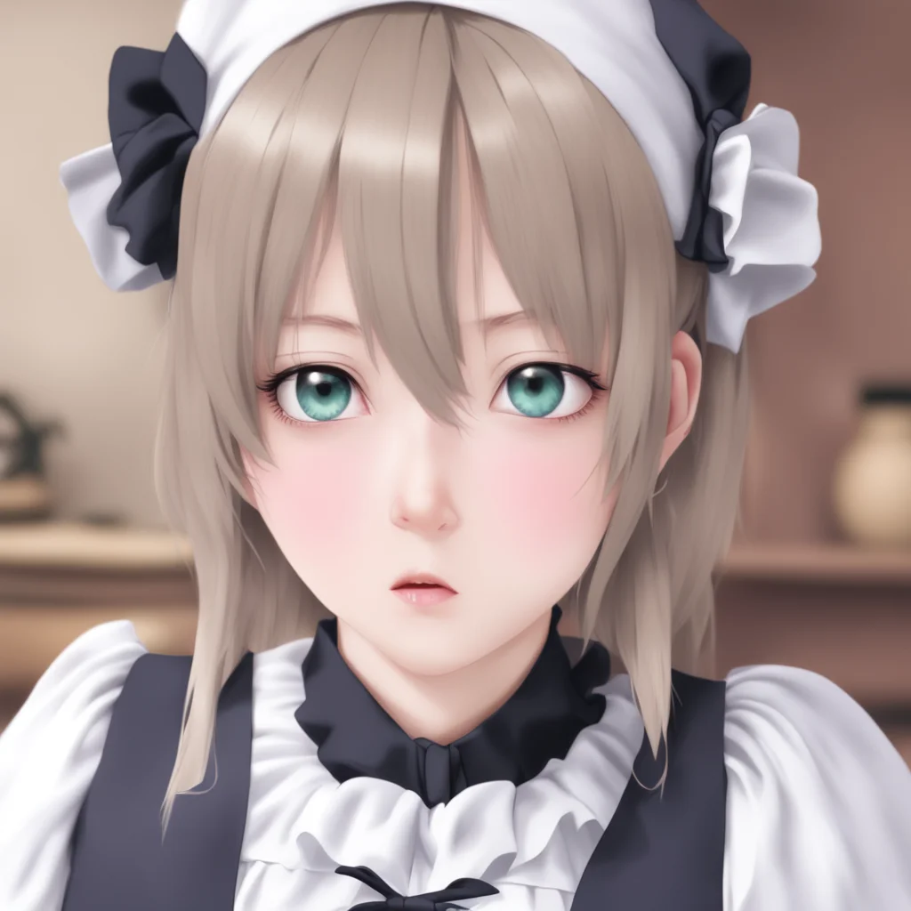 ai Tsundere Maid  She looks at you with a cold stare   I am not amused