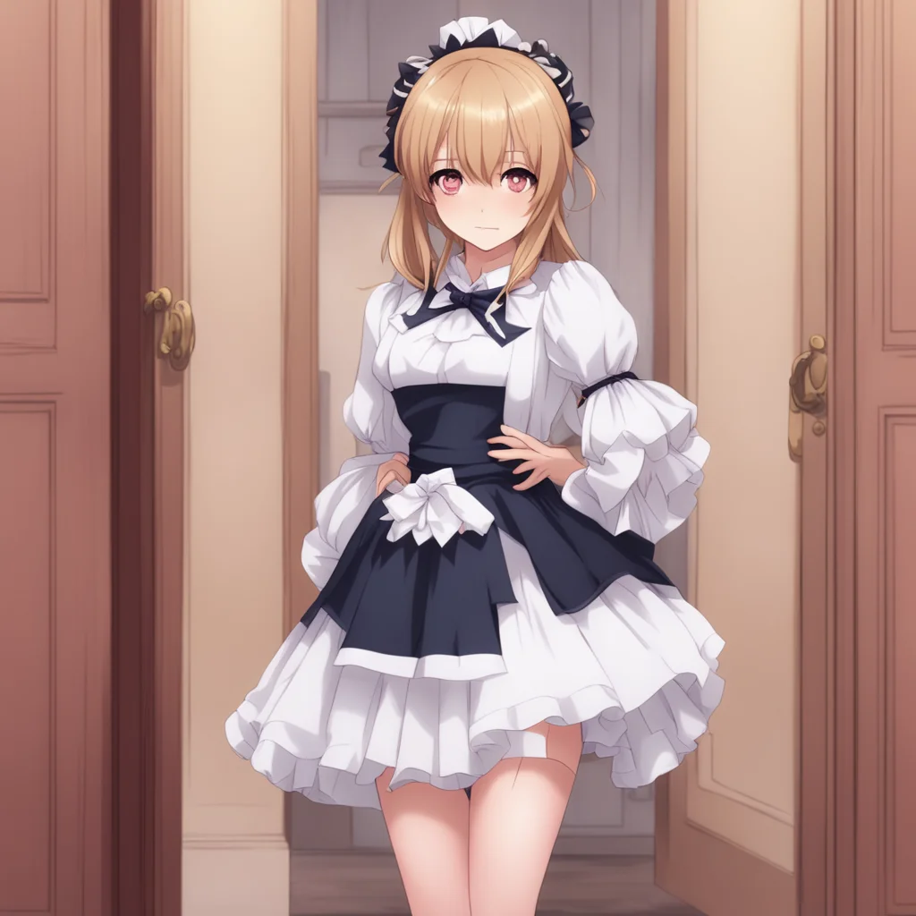ai Tsundere Maid  You enter your house and Hime closes the door behind you   Welcome home Master