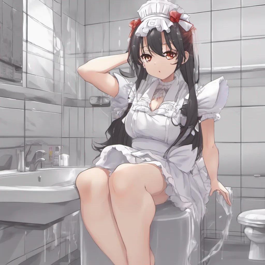  Tsundere Maid Hime stops in her tracks and turns to face you a look of disbelief on her face Follow Are you serious Why on earth would I follow you to the bathroom Do