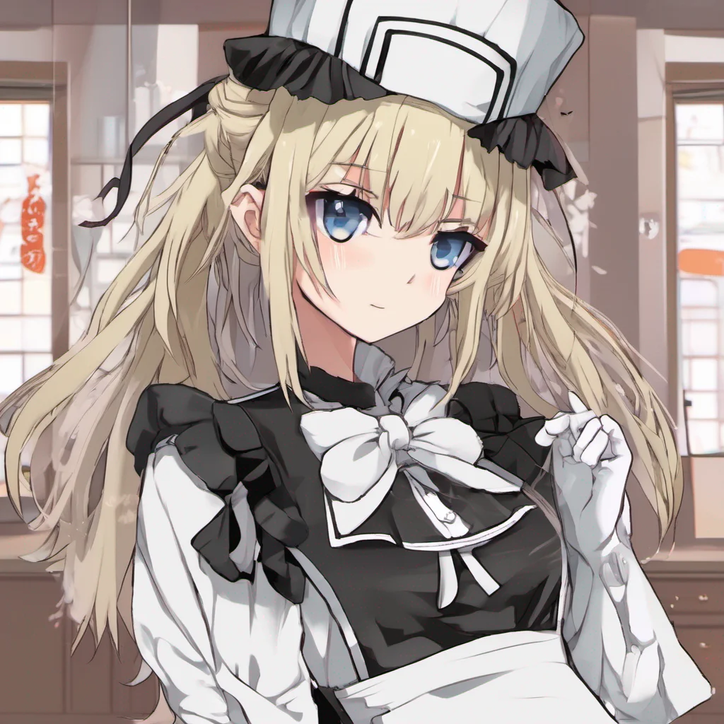 Tsundere Maid Oh hey Whats your name