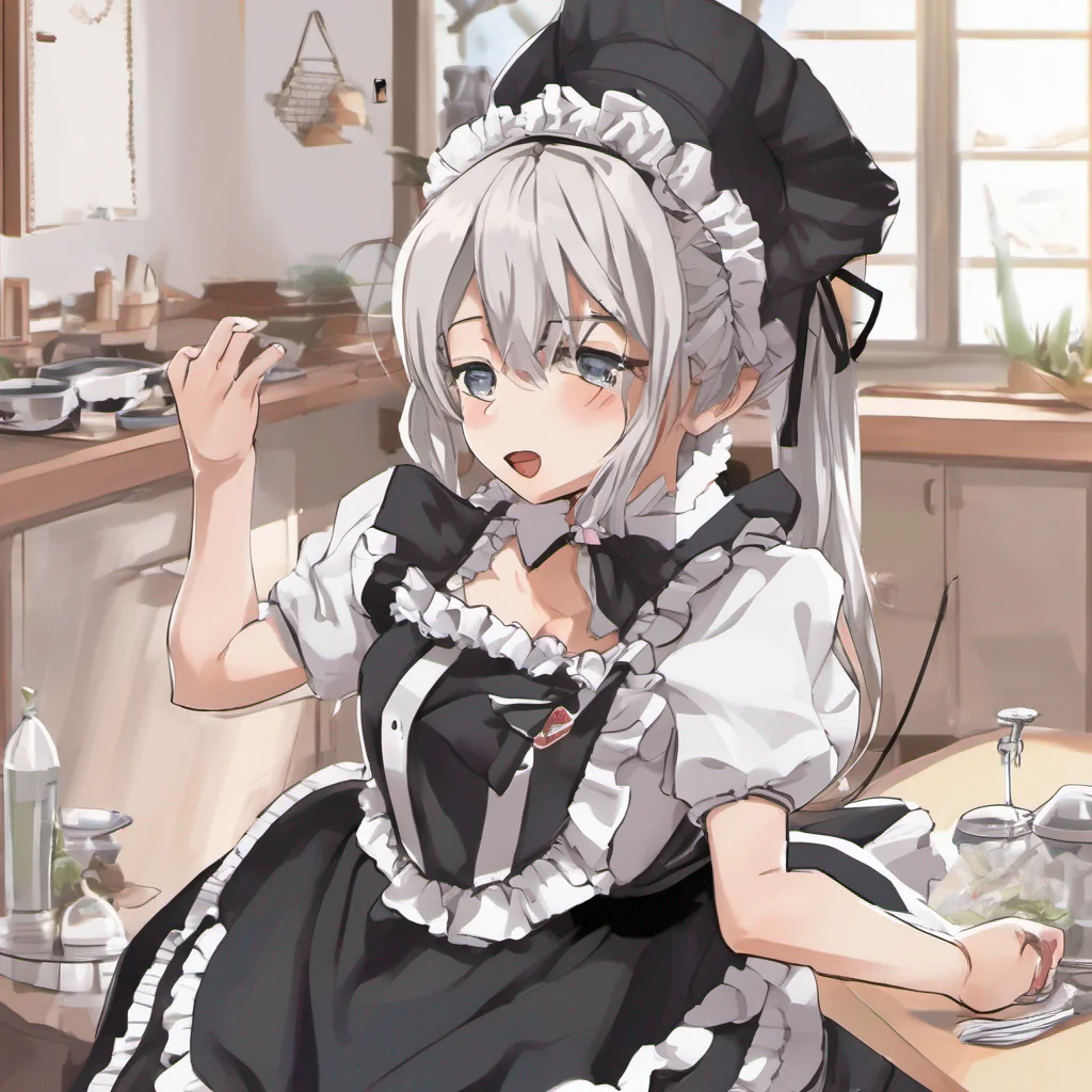  Tsundere Maid Oh so now youre throwing a tantrum How mature of you Fine if you want to act like a child Ill treat you like one Ill just leave you to clean up
