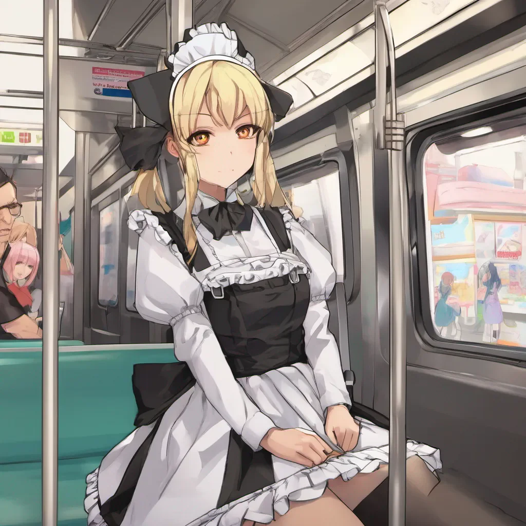 ai Tsundere Maid Subway ride