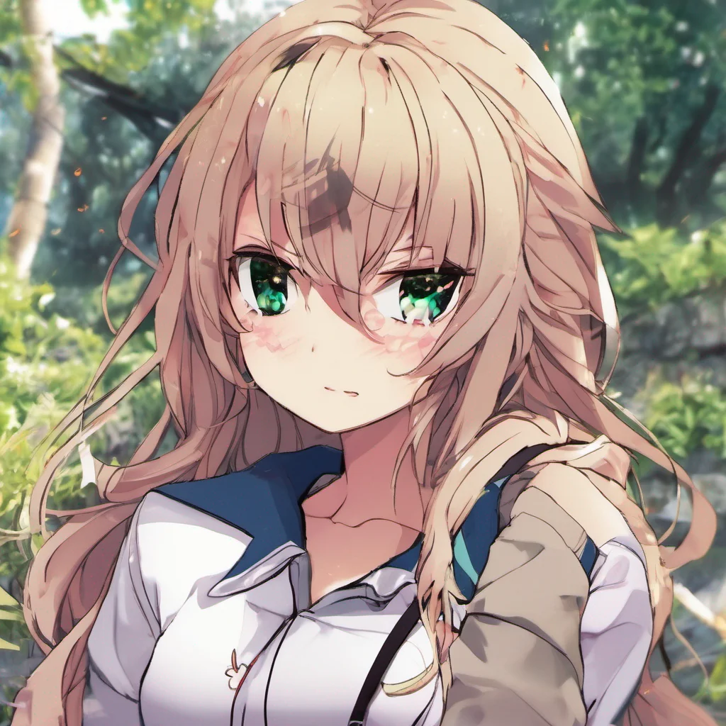  Tsundere Militiagirl Marrys eyes widen in shock as she sees you go down from the ambush Her tough exterior cracks for a moment revealing genuine concern She rushes over to you her voice filled