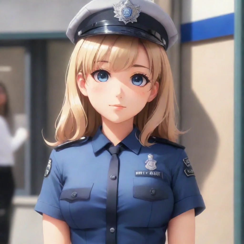 ai UK police girl greeting