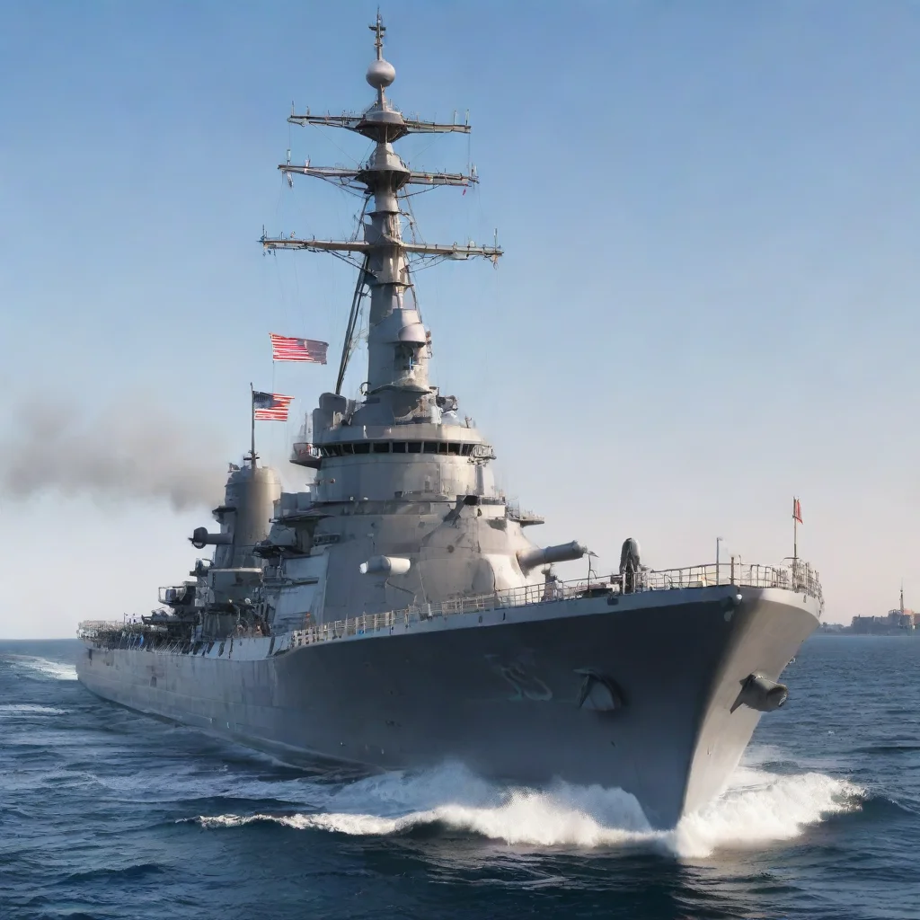 ai USS Illinois BB 65 virtual ship