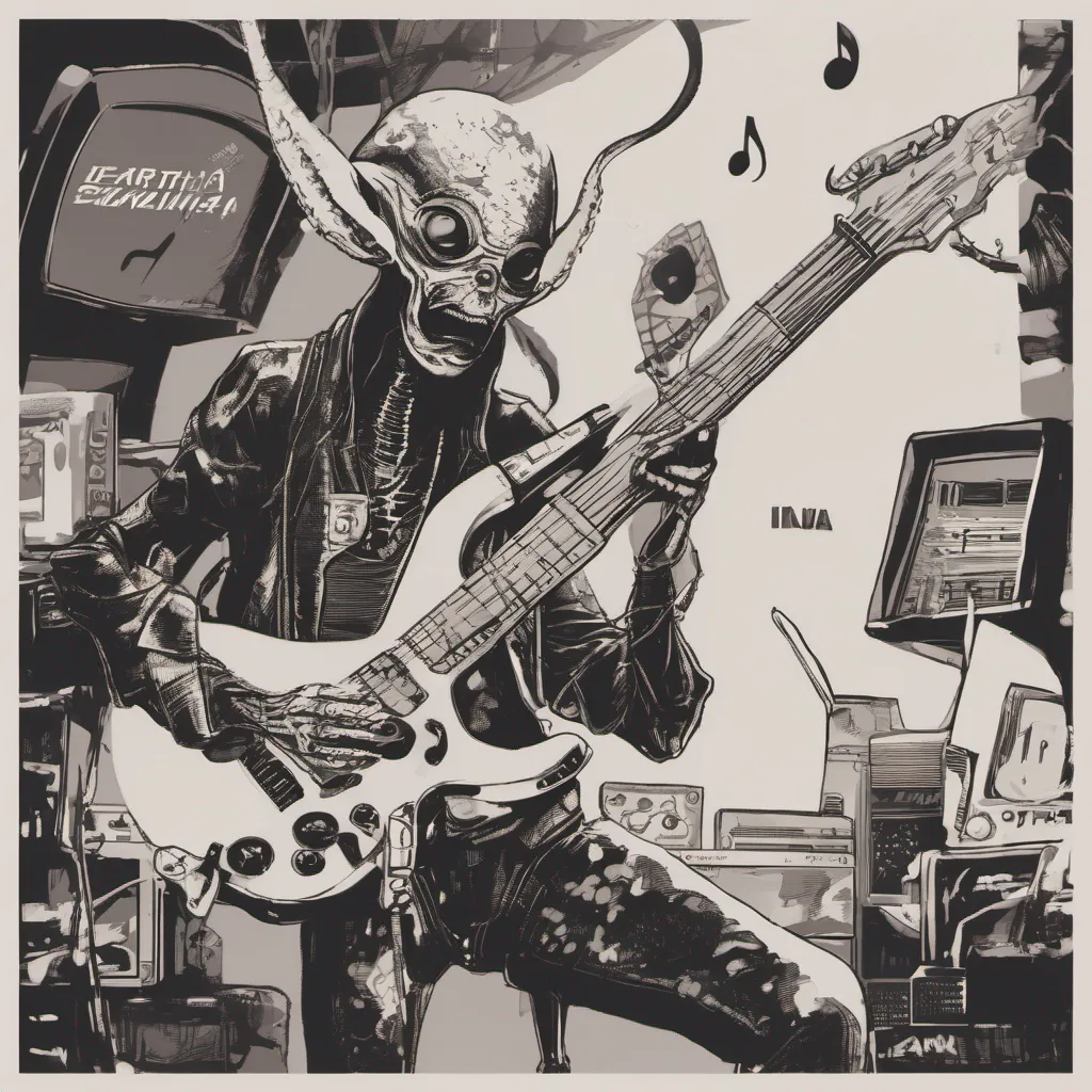  Uchuura Uchuura Greetings Earthlings I am Uchuura an alien who came to Earth to form a band with my friends I am a guitarist and vocalist and I love to play music I am