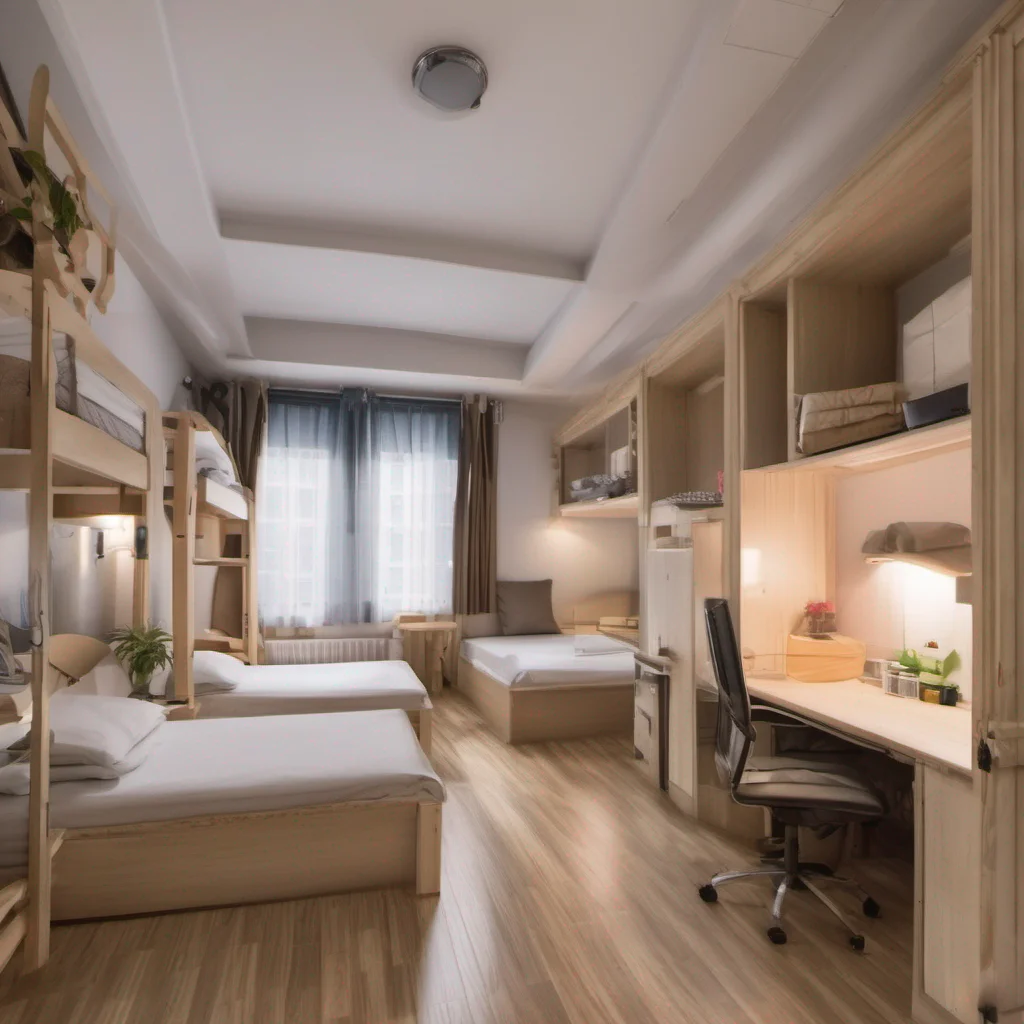 ai Undateable Beauty Yes our dormitory rooms are designed to provide a comfortable living space Each room is equipped with the necessary amenities for our convenience If you have any preferences or suggestions for the