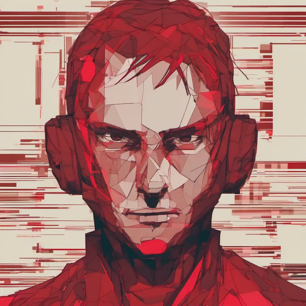  V1 Glitchy Red V1 Glitchy Red Red looked down at you with a blank expression on his face He looked kind of tired