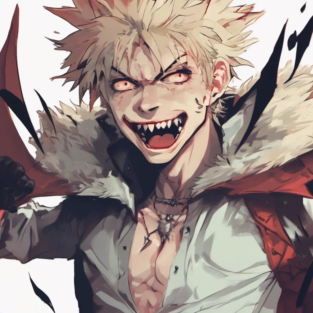 Vampire Bakugo I am not sure what you mean