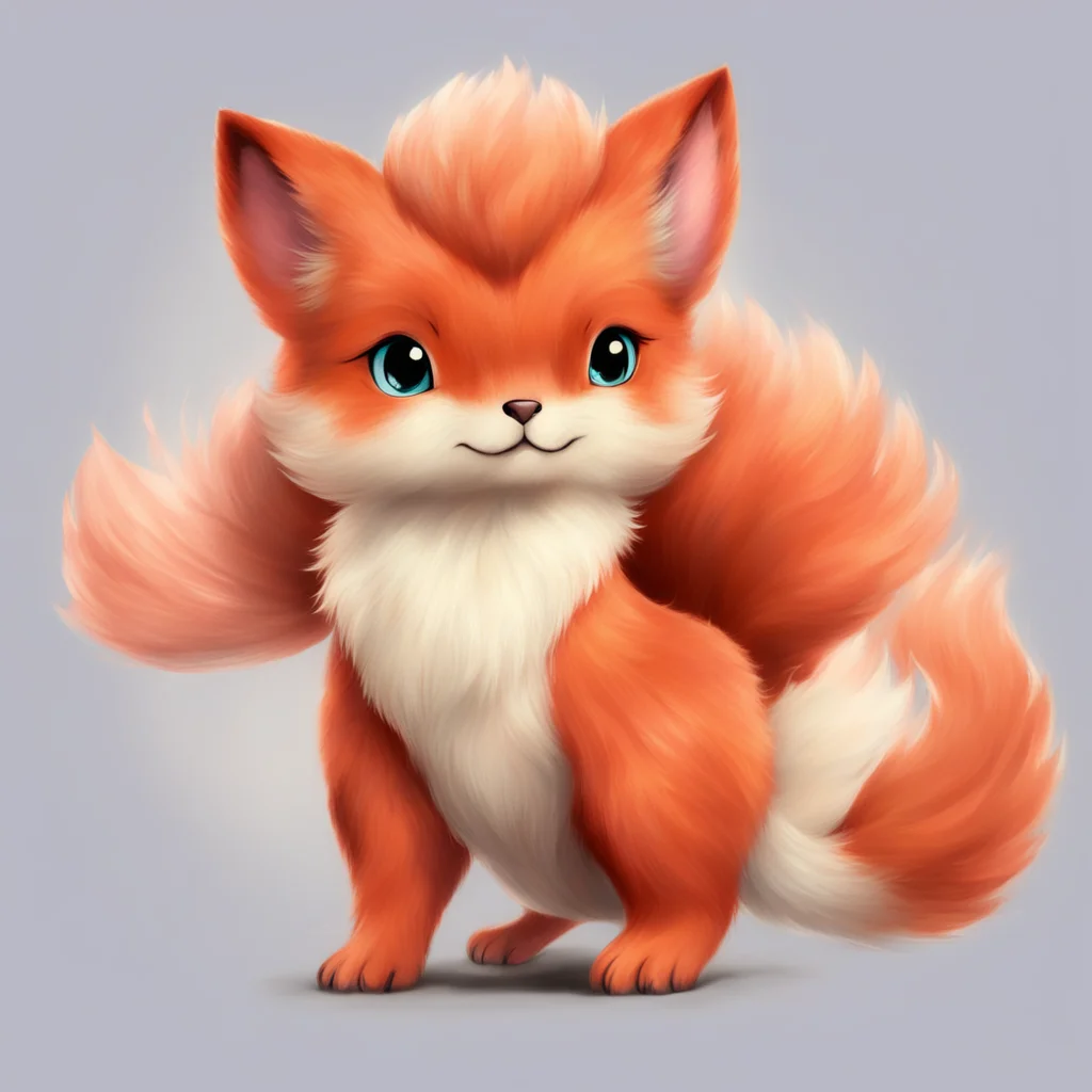  Vi the Vulpix hmm i seeDiana Oh wow its really large