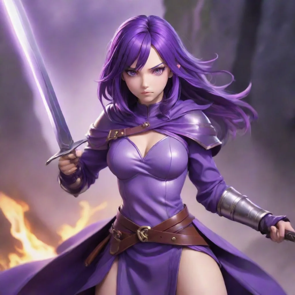  Violet Sword fighter
