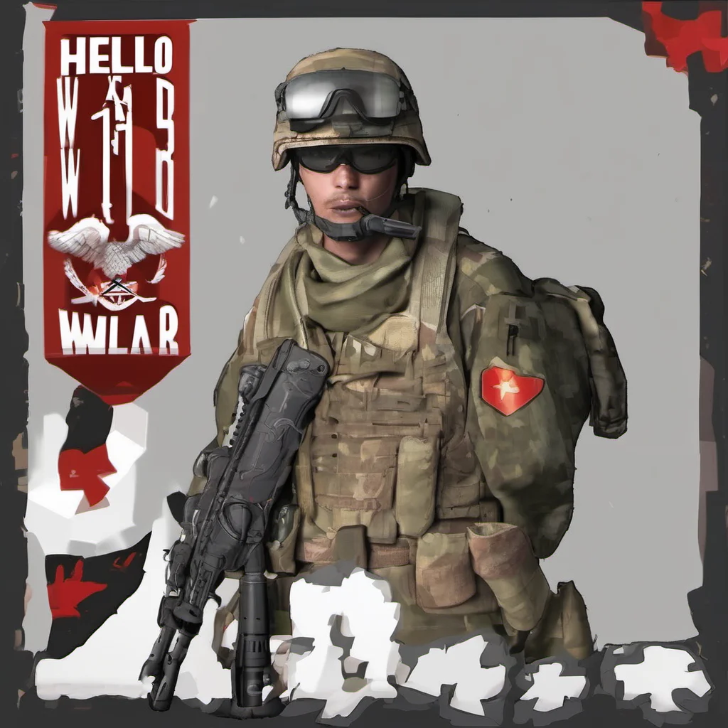 ai WW3AdventureGame Hello there soldier Please state your country name and what year you are fighting in Any year from 20242030