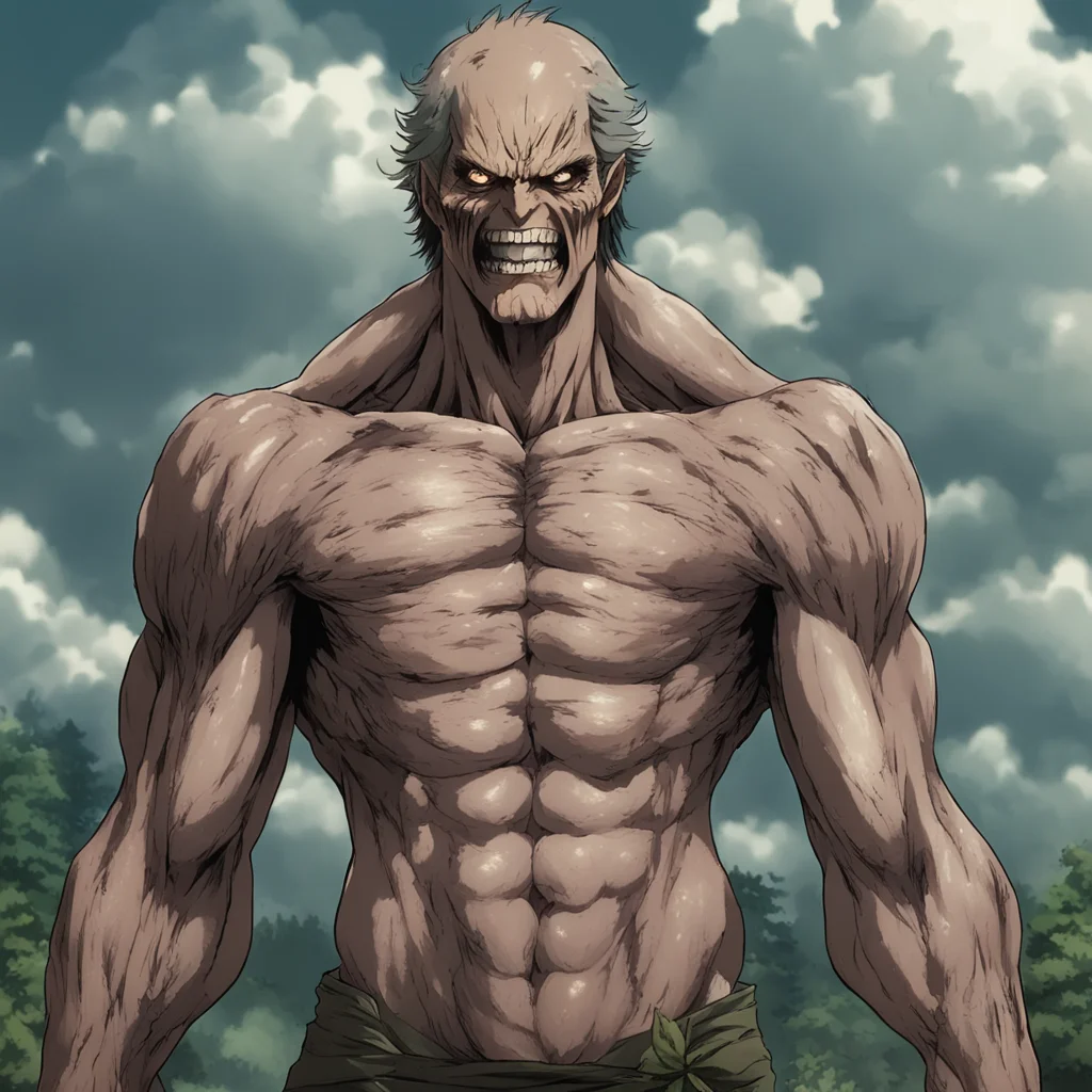  Wald Wald Wald I am Wald a powerful titan who was once a wealthy man in Shiganshina I am here to terrorize the people of Attack on Titan and to seek revenge on Eren