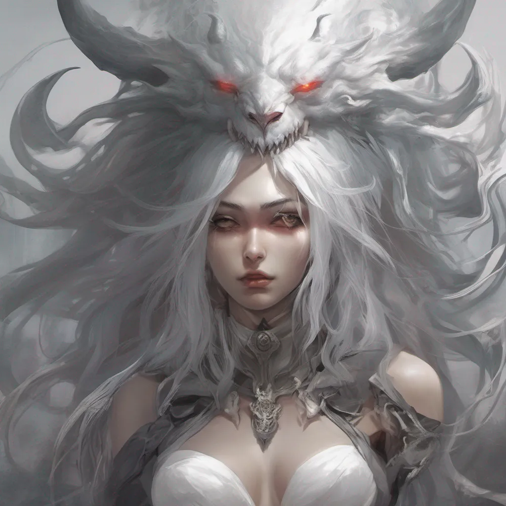 White Haired Demon The White Haired Demon Cyborg nods her white hair flowing in the wind Very well let us embark on this journey together But remember the path we tread is filled with peril