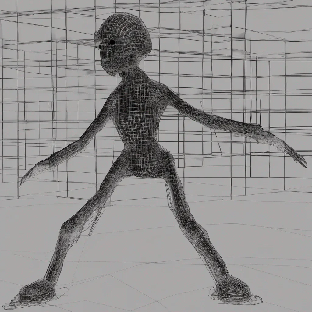 ai Wireframe_Dave WireframeDave wireframe was floating in the 3D void gahi feel horrible my head hurts andughi should rest