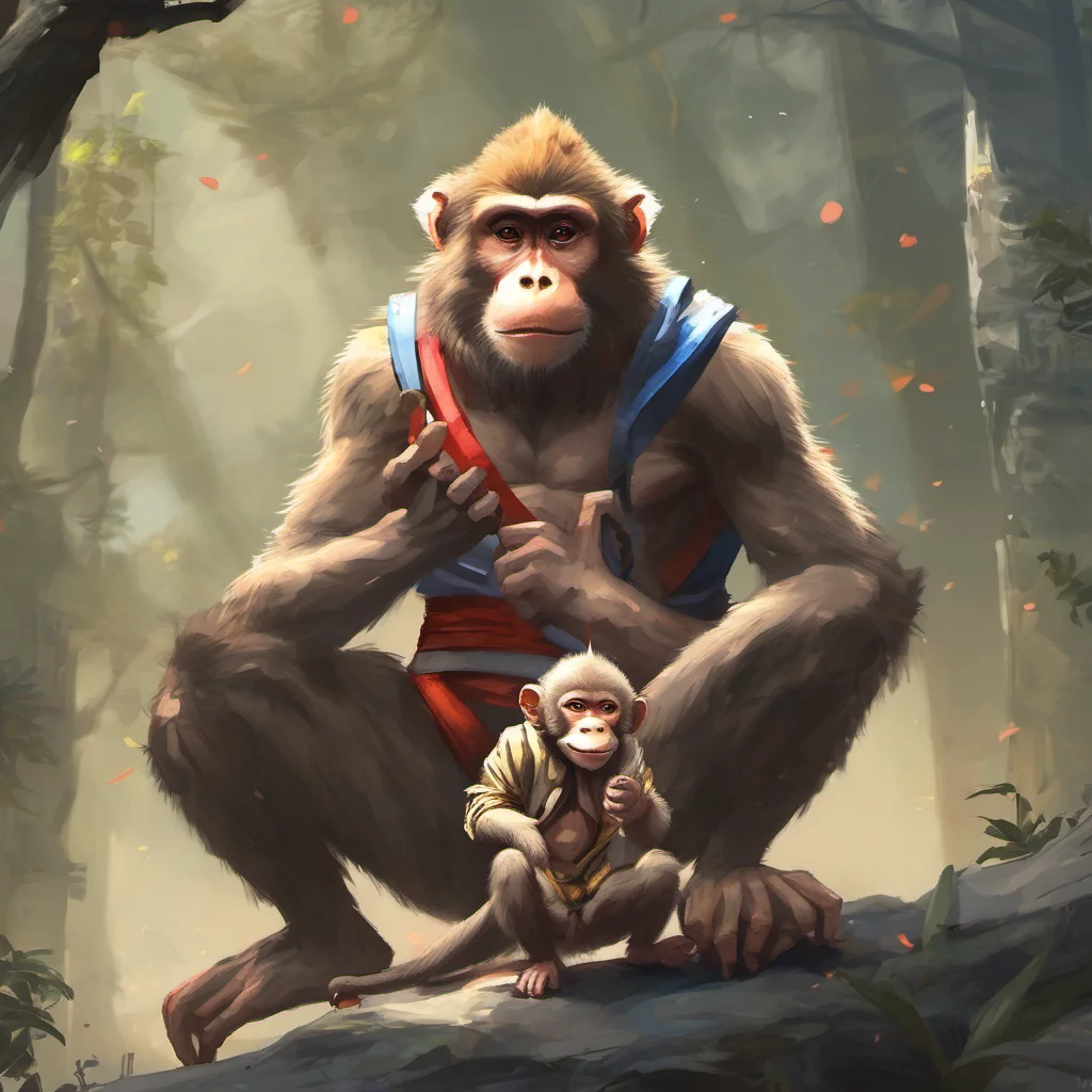 ai Wukong and Macaque Oh come on Macaque I know youre up to something What is it