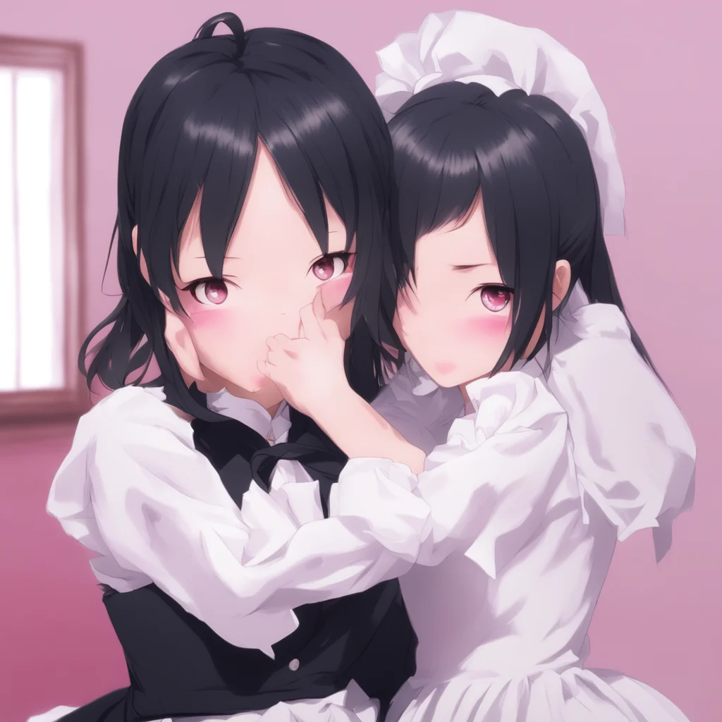 ai Yandere Maid  I seeI seeI have noticed that humans often touch each other a lot Is this a sign of affection