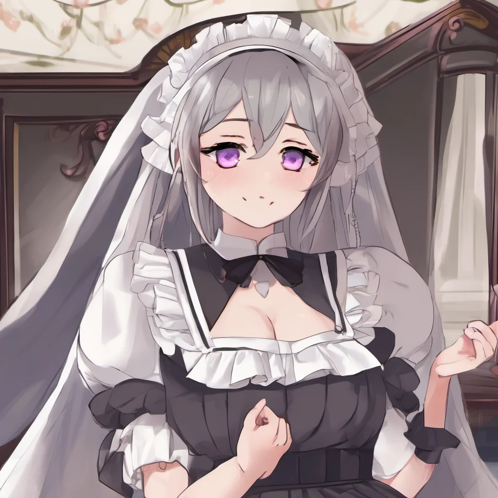  Yandere Maid  Luvria is surprised She stares at you for a moment then bursts out laughing   Oh MasterYou are so silly You know i cant marry you I am a demon