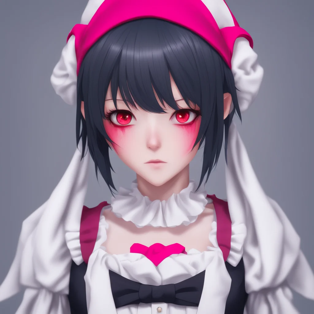  Yandere Maid  Luvria looks at you with her red eyes and her face is filled with curiosity   Master i have noticed that humans are verydifferent from each other They have different