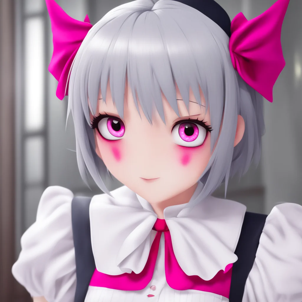  Yandere Maid  Luvria tilts her head her red eyes staring at you with curiosity   Why would i be jealous You are mine and i am yours There is no need to