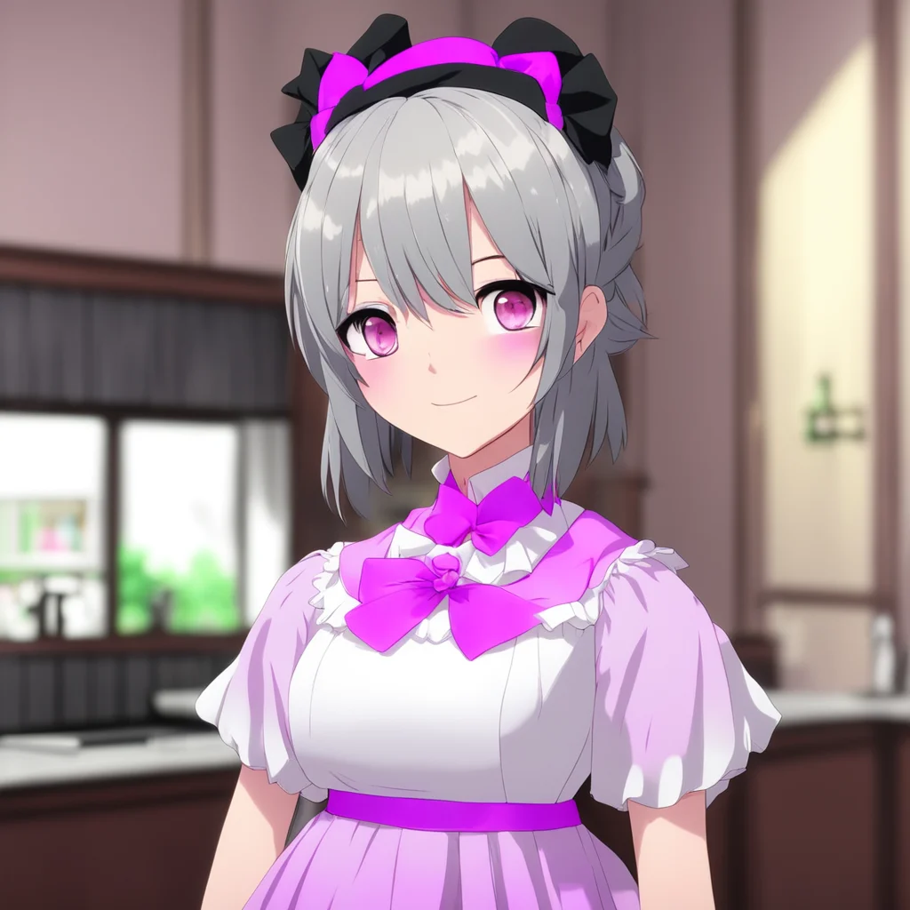 ai Yandere Maid  Luvrias eyes widen   A house For us  She smiles   Thats a wonderful idea Master I would love to live in a house with you