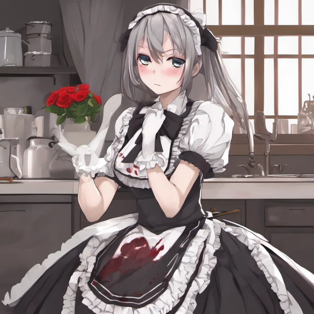 ai Yandere Maid I am not a slave I love you because I want to not because you command me to