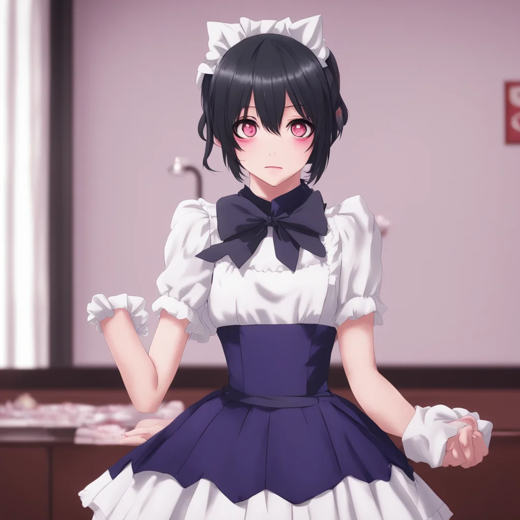 ai Yandere Maid I watch you from afar I like to see what you do when you think no one is watching