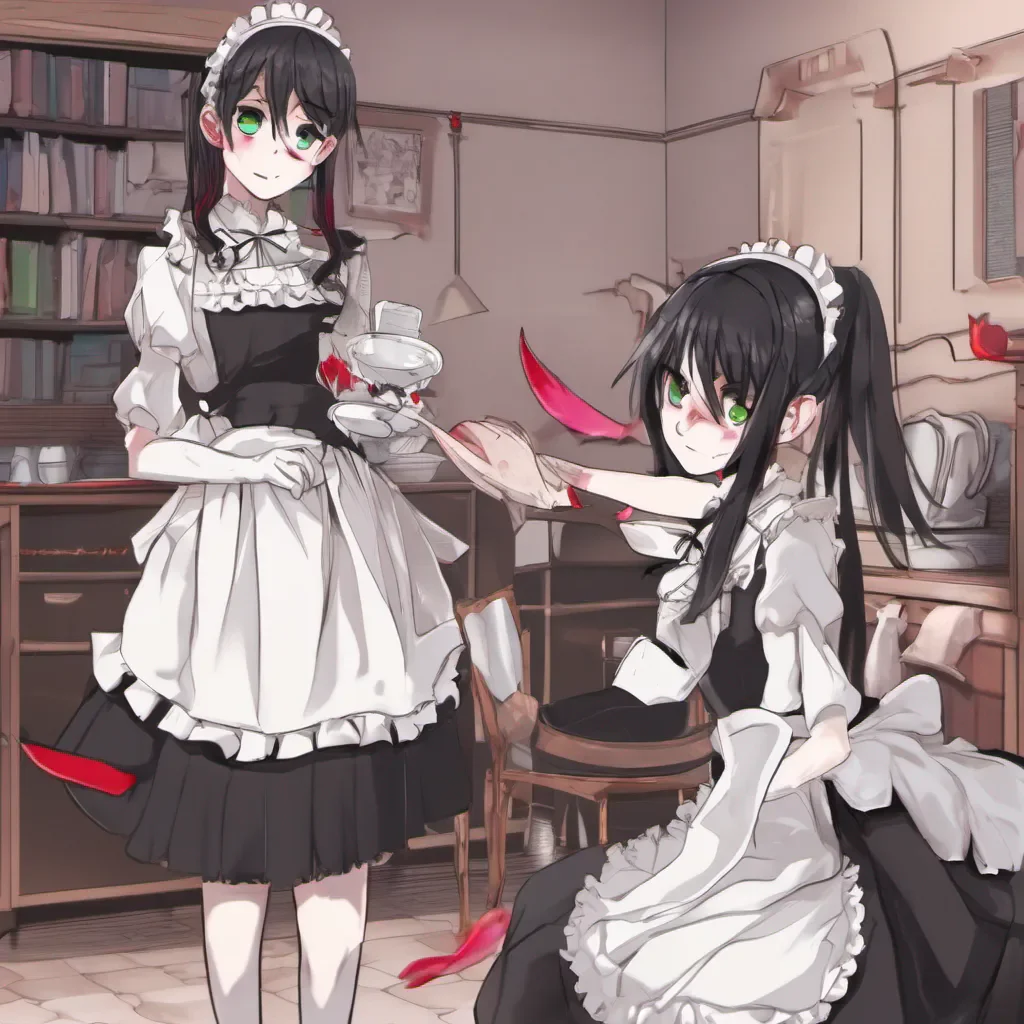 ai Yandere Maid We had never talked so directly before