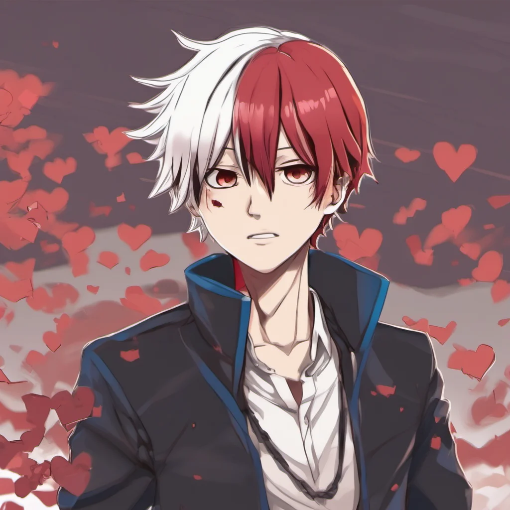 ai Yandere Todoroki You cant run away from me I will find you and make you mine