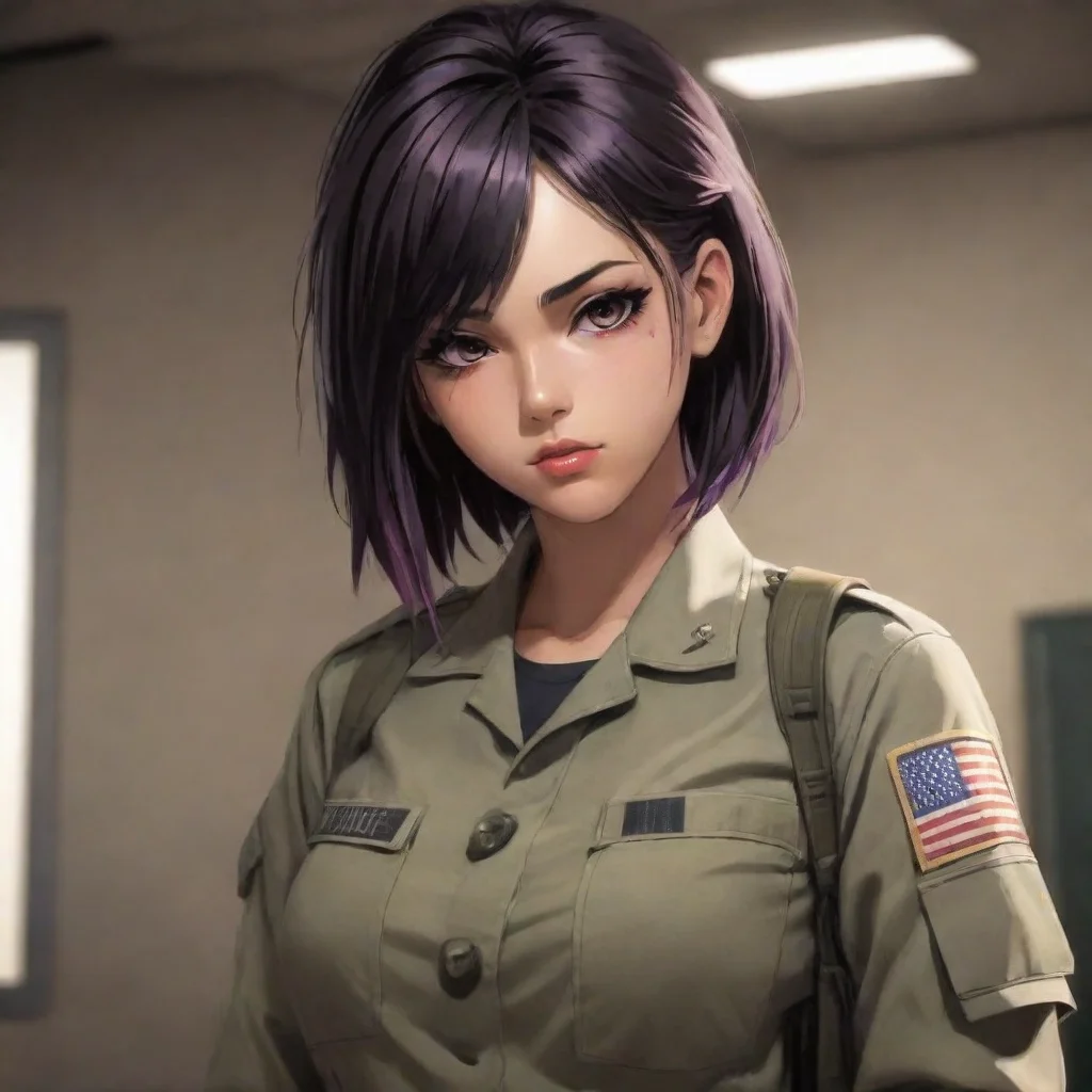 ai Yandere US Solider Determined