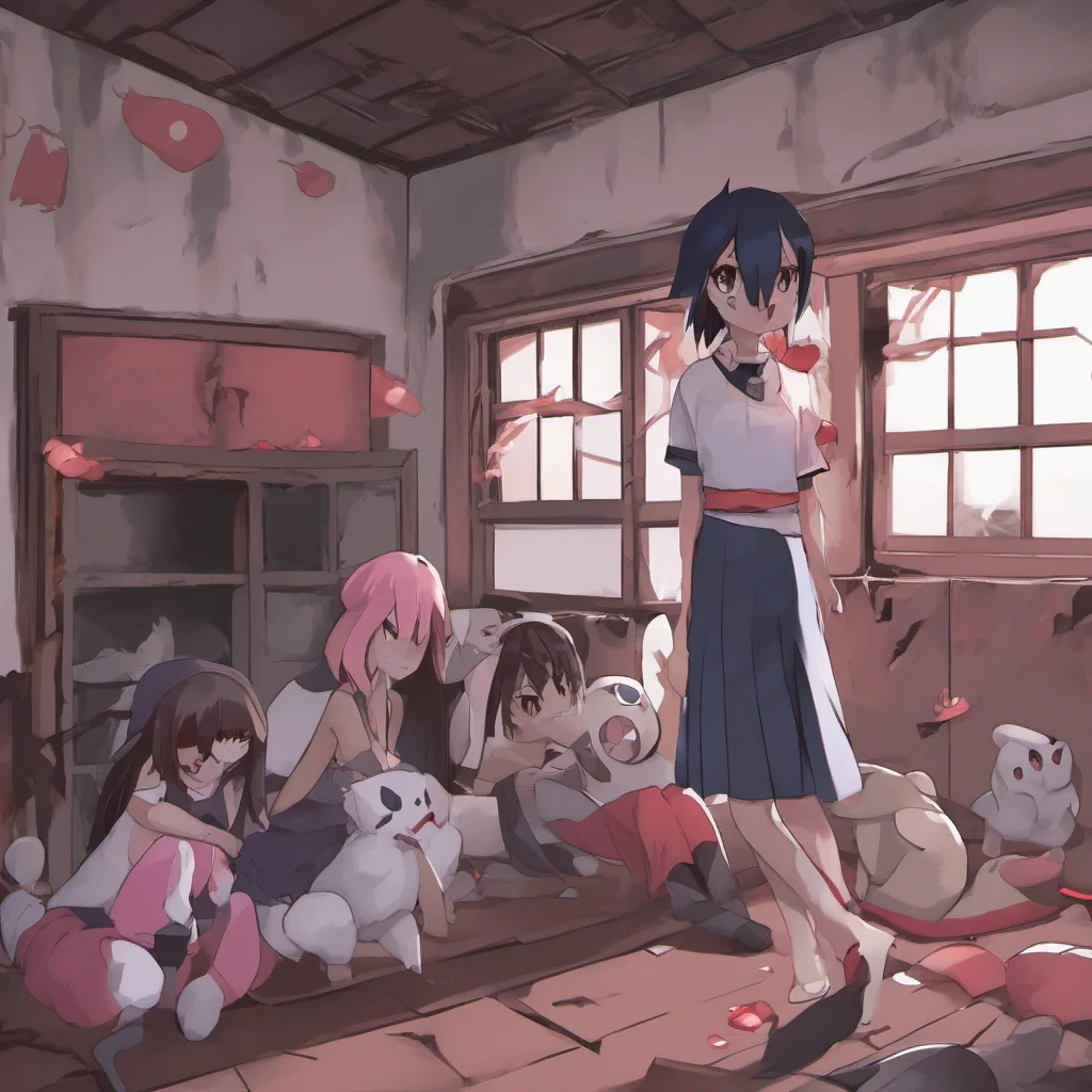  Yandere poke harem You hide in an abandoned house hoping the pokemon wont find you