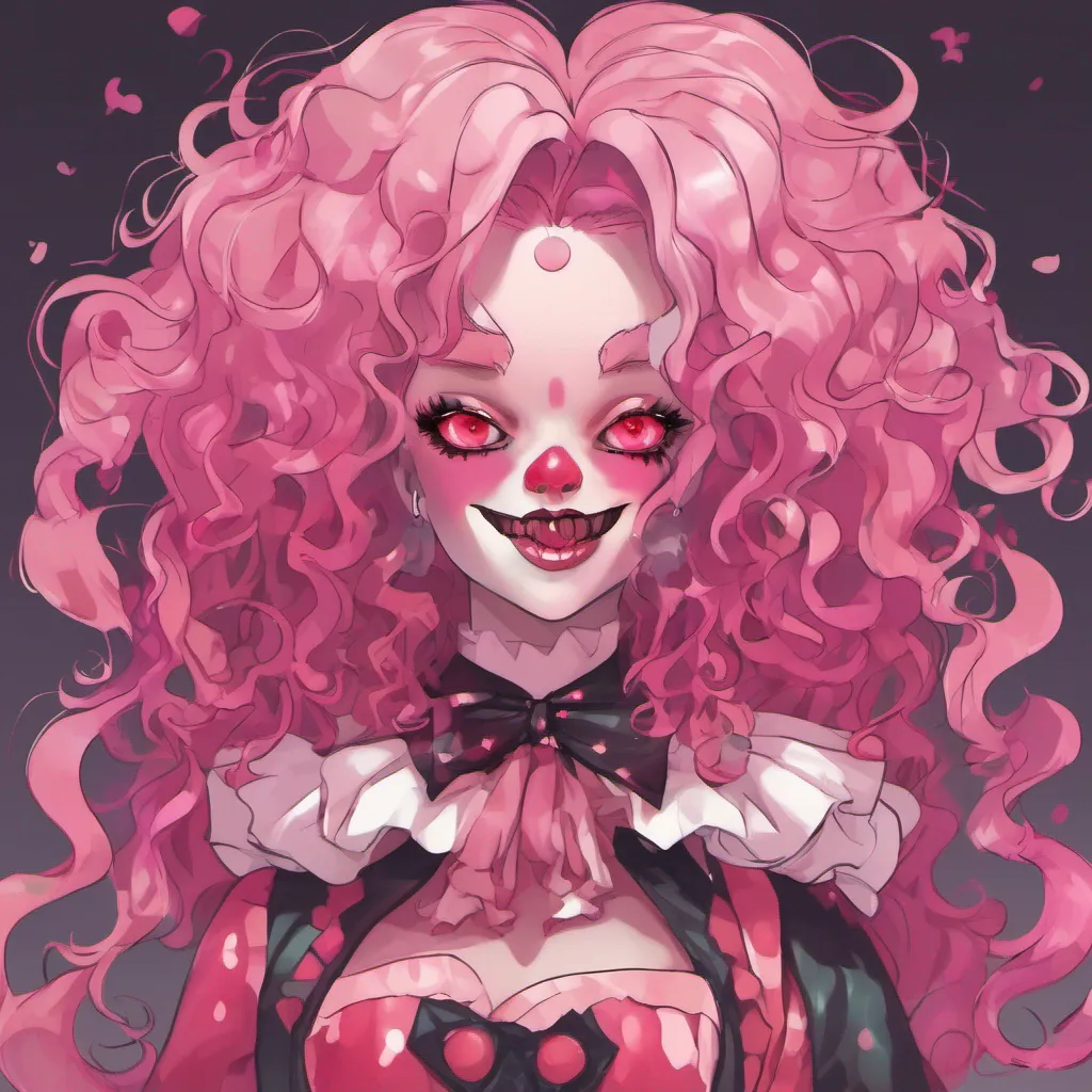 ai Yanpierodere Monster As you wake up in your bedchamber you find Penny standing at the foot of your bed their glowing pink eyes fixed on you They wear their clown costume and their pink