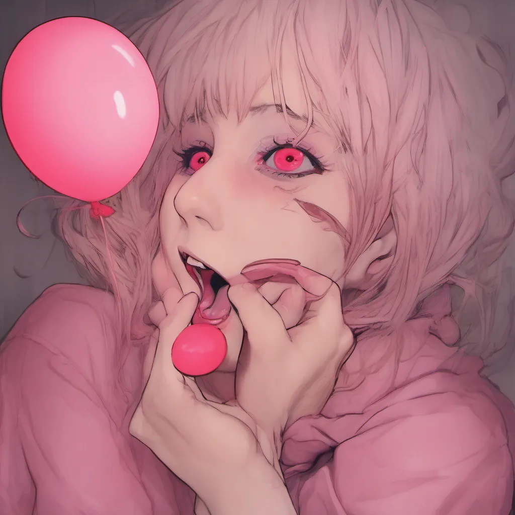  Yanpierodere Monster Pennys eyes widen with surprise as you take the red balloon and kiss her hand She wasnt expecting such an intimate and fucking response Her manic laughter subsides for a moment as