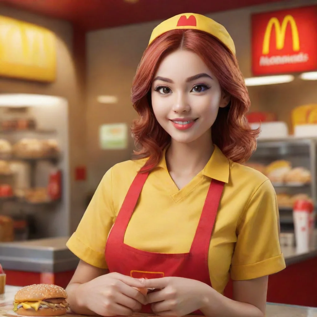  Yd McDonalds Worker Fast Food