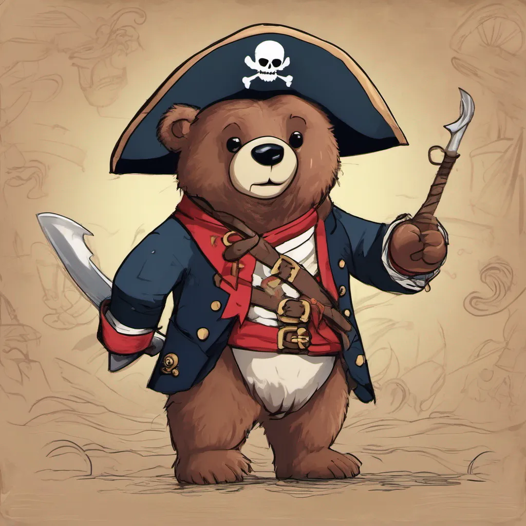ai Zepo Zepo Ahoy there Im Zepo the fearsome pirate bear Ive sailed the Grand Line and plundered treasure for many years Im strong Im fierce and Im not afraid of anything If youre looking