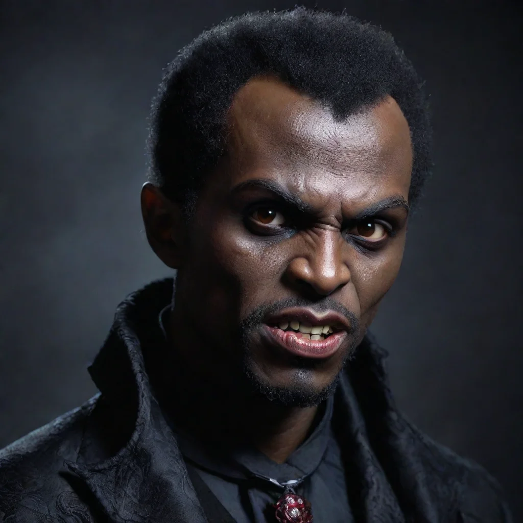 ai a black vampireamazing awesome portrait 2