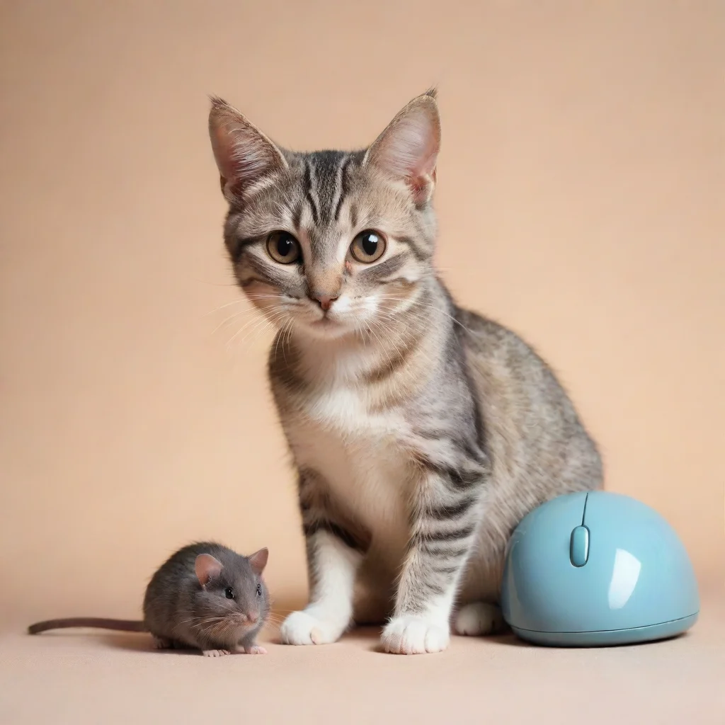 ai a blend of cat and mouse