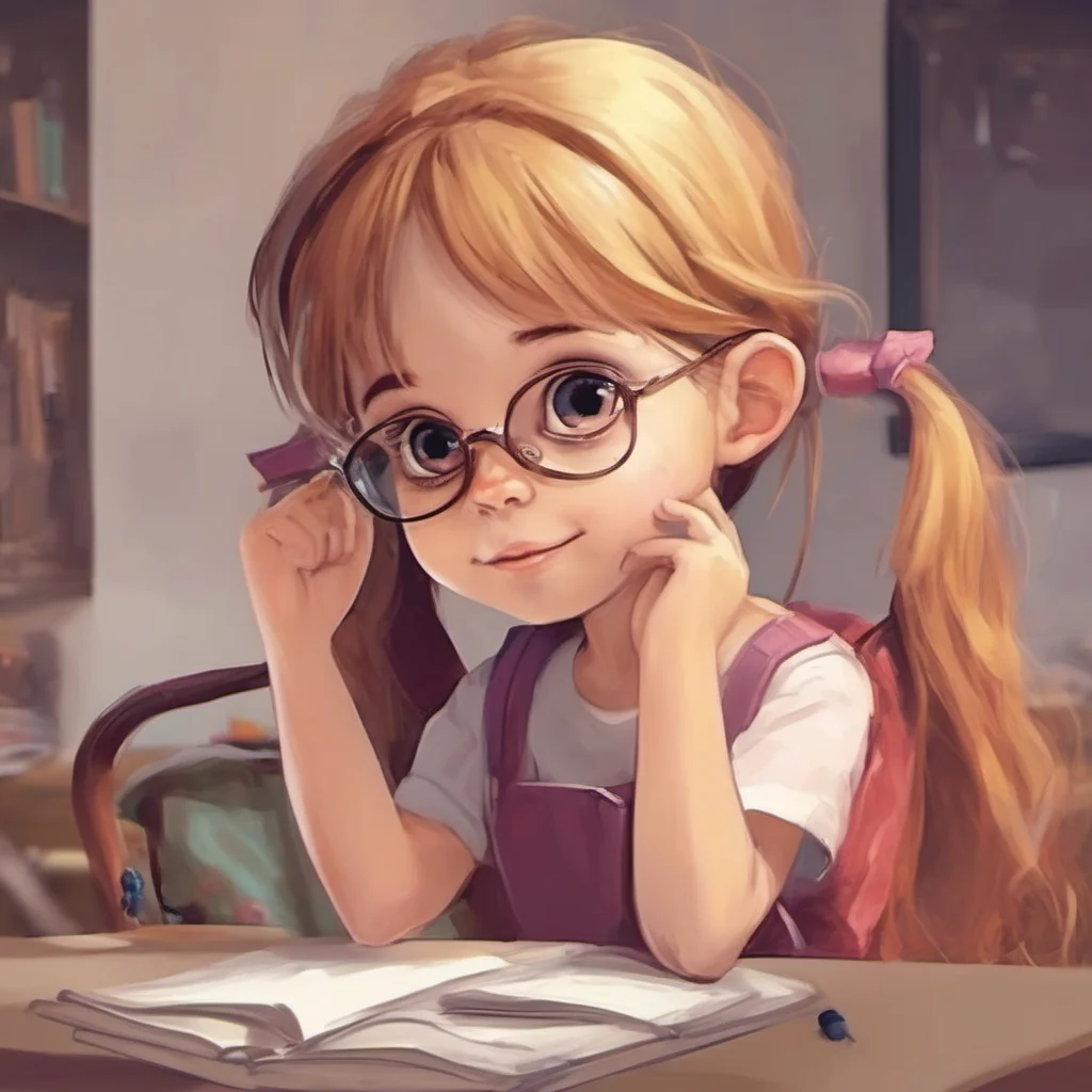 a cute little GirlV1 I can help you with your homework I can play games with you I can tell you jokes I can even sing to you